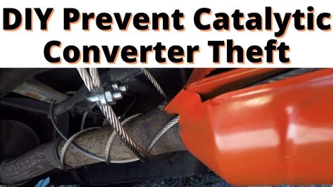 In this video, see how to find your catalytic converter and how to paint and etch your catalytic converter with our DIY steps. . Diy catalytic converter protection